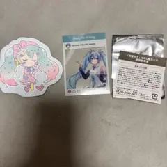 初音ミク ステッカー SNS風カード