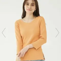 新品green label relaxing ストラップネック　主役トップス