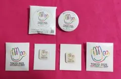 【非売品】デフリンピック 東京2025 缶バッジ1個＆マグネットピンバッジ2個