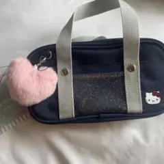 サンリオ スクバ風小物入れ 筆箱 キティ
