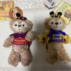 ダッフィー ぬいぐるみ 2体セット