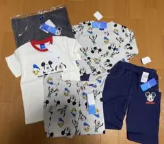 ミッキーマウス、パーカー、Tシャツ パンツ5点セット 120cm