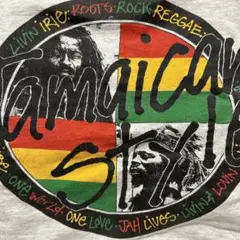 BOB marleyラスタカラーレゲエロンT 80s90s レゲエ USA製