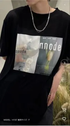 25SS SHEER CONCEPT TEE ブラックのサムネイル