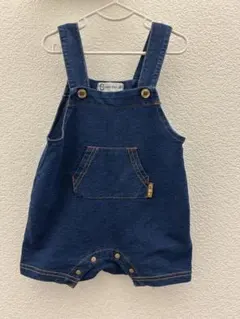 【美品】 デニム風サロペット 70cm