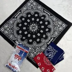 シュプリーム　バンダナブラック1枚 　未使用品