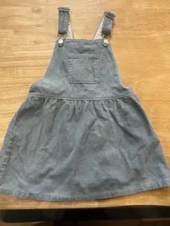 コーデュロイ ジャンバースカート