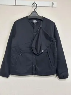 ダントン　インサレーション　カラーレスジャケット　DANTON 黒