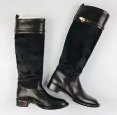 サルバァトーレフェラガモ　unborn calf leather 金具付き