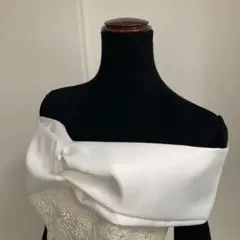オフショルダー ケープ ボレロ