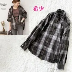 Deuxieme Classe ダブルジップ チェック シャツジャケットのサムネイル