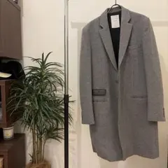 MISTERGENTLEMAN チェスターコート グレー Lのサムネイル