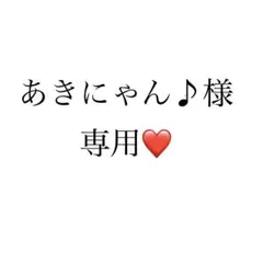 あきにゃん♪様専用ページ