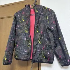 ベビードール　ダウンジャケット　リバーシブル　ディズニー　ミニーちゃん