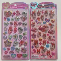 正期品　パワーパフガールズ うるちゅるPOPシール 2枚セット