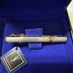 【未使用品】925刻印　イヴサンローラン タイピン シルバー ゴールド