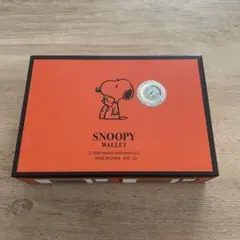 【新品未使用】スヌーピー カードケース/コインケース ライトブラウン