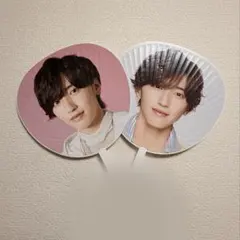 なにわ男子 道枝駿佑 うちわ ジャンボうちわ