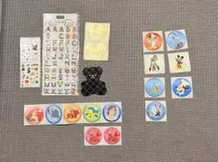 おまとめ売★非売品あり★ディズニーキャラクターシールセット