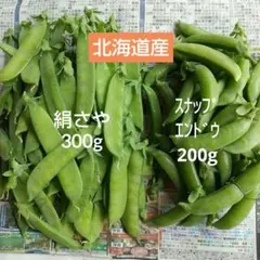 朝採り 絹さや&訳ありのスナップエンドウのサムネイル
