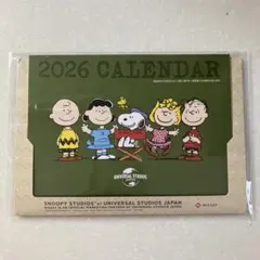 ★新品未開封★ ニッセイ　カレンダー　2026スヌーピー　卓上カレンダー