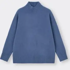 【GU】パフィータッチハイネックセーター