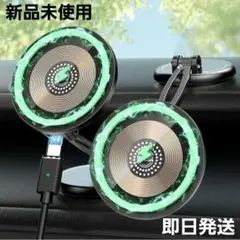 車載スマホホルダー スマホスタンド車 急速充電 15W ワイヤレス充電器