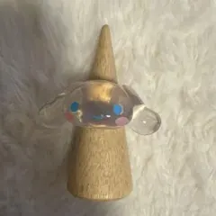 サンリオ　ファッションリングジュエルクリア　シナモロール