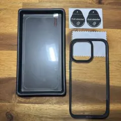 iPhone 14 Pro Max ケース クリア カバー フィルムセット