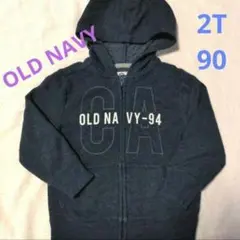 90 OLD NAVY 前開き フード付き トレーナー パーカー ブルゾン