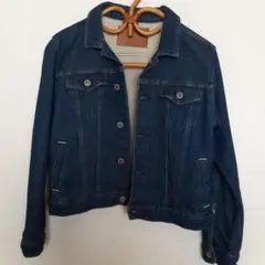 earth music & ecology ダークブルーデニムジャケット