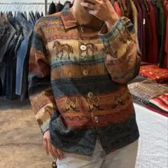 western design gobelin weave jacket