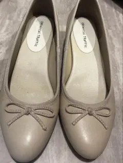 Oriental TRaffic ラウンドトゥバレエレインパンプス