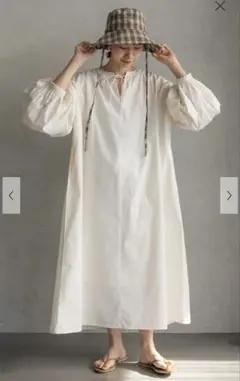 アーバンリサーチドアーズ　ボリュームスリーブワンピース