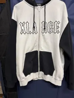 XLARGE Color Block Zip Hooded Sweatshirt