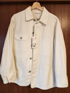 UNIQLOユーティリティジャケット オフホワイト S