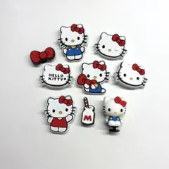 クロックス ジビッツ ハローキティ 9個セット バラ売り可能