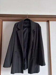 Heather テーラードジャケット チャコールグレー
