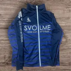 SVOLME ストライプ ジャージ ネイビー
