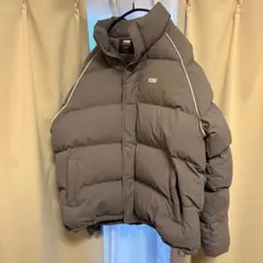 【送料無料】FCMM グレー ダウンジャケット LARGE