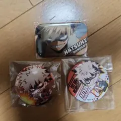 僕のヒーローアカデミア 爆豪勝己 花やしきver. グリッター缶バッジ 2
