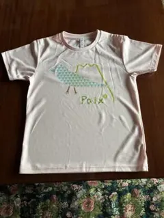 Paix2 半袖 Tシャツ ピンク 鳥柄