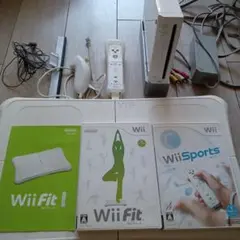 wii 本体　バランスボード　リモコン　ソフト　セット