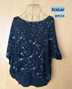 【a.r.w &ScoLar】　スカラー　カットソー　ラメ　ドルマン型　Mサイズのサムネイル