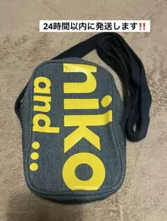 niko and... ショルダーバッグ デニム