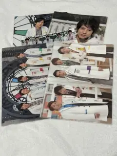 嵐のワクワク学校　クリアファイル　ブックマーク