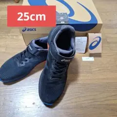 asics スニーカー ブラック/オレンジ