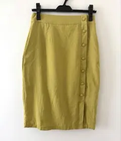 【FOREVER 21】タイトスカート マスタード XSのサムネイル