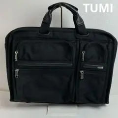 TUMI トゥミ ビジネスバッグ ブラック 多収納 A4 メンズ