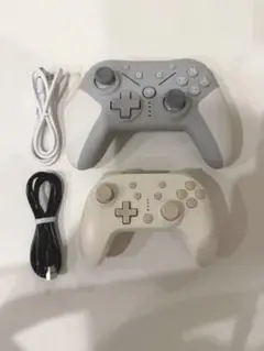 Nintendo Switch ワイヤレスコントローラー グレーとアイボリー